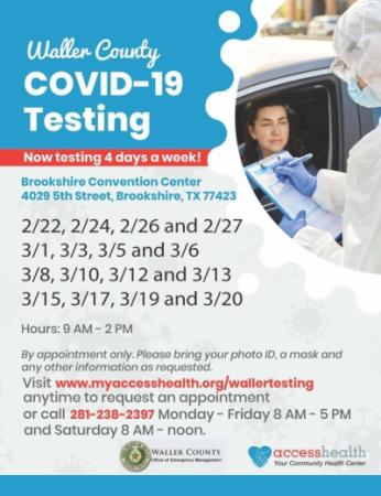Covid 19 March Testing