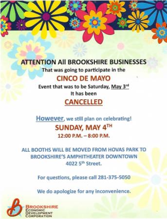 Cinco De Mayo May 3rd Cancelled / However Celebrating May 4th!