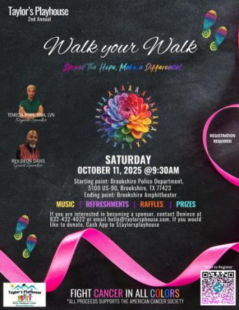 2nd Annual Cancer Walk