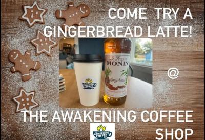Gingerbread Latte Awaits You!
