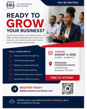 SBA Programs & Resources FREE Workshop