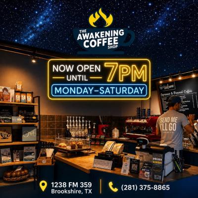 The Awakening has new hours!