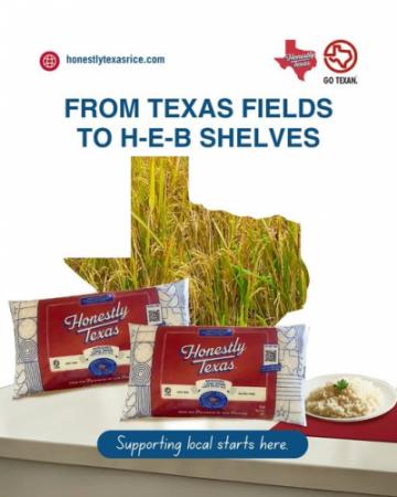 Honestly Texas Rice Straight Out of Brookshire!