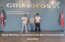 Royal Welding Department Partners with Grundfos