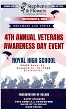 4th Annual Veterans Awareness Day Event