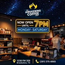 The Awakening has new hours!