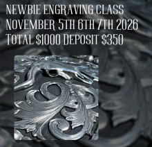 Newbie Engraving Class!  