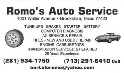 Romo’s Auto Service