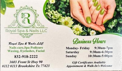 Royal Spa & Nails LLC