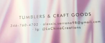 Tumblers & Craft Goods