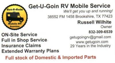 Get-U-Goin RV Mobile Service