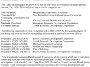 Brookshire E.D.C. Receives TEDC Community Economic Development Award