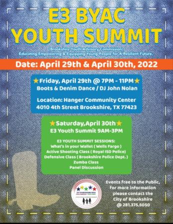 E3 BYAC YOUTH SUMMIT