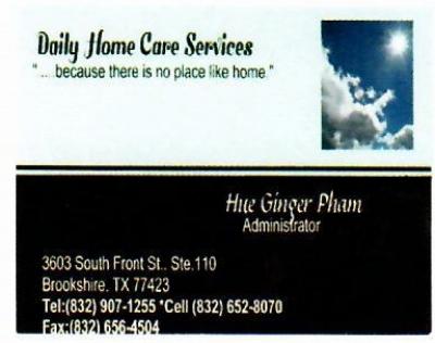 Daily Home Care Services