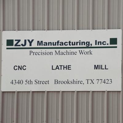 ZJY Manufacturing Inc. 