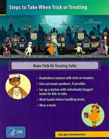 Steps to Take When Trick or Treating #2 of 3