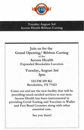 Access Health Ribbon Cutting