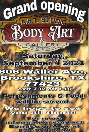 Grand Opening / A.R.T. Studio Body Art & Gallery 