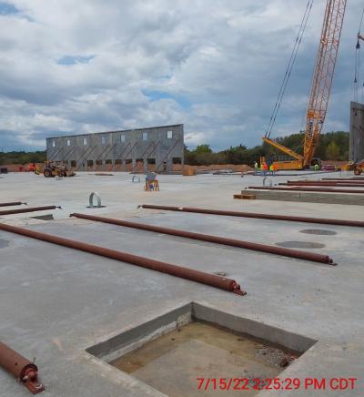 Construction on 814 FM 1489