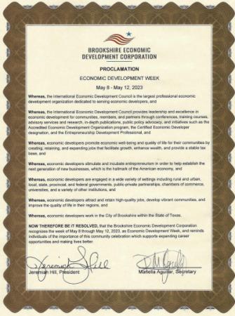 Economic Development Week