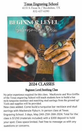 Beginner Level Silversmith Class