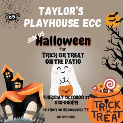 Trick-or-Treat n the PATIO