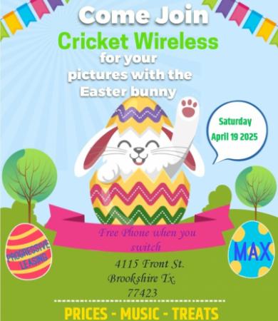 Get Your Picture Made With the Easter Bunny!