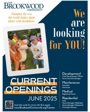 Brookwood Now Hiring