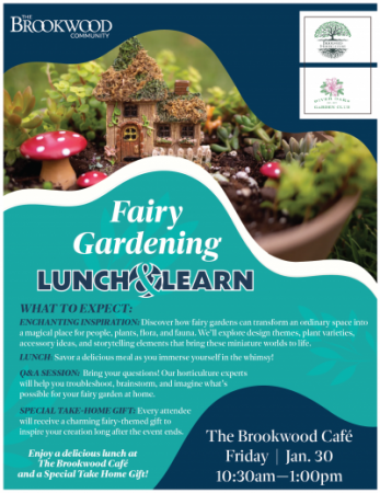 Fairy Gardening Lunch and Learn  