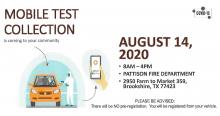 August 14, 2020 Mobile Test / COVID-19