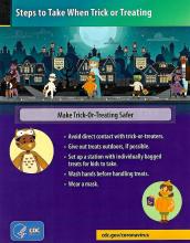 Steps to Take When Trick or Treating #2 of 3