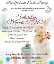 Breakfast with the Easter Bunny