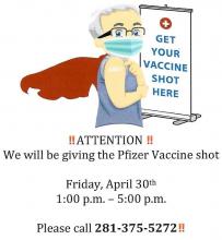 Phizer Vaccine Shots