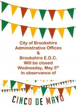 The City of Brookshire offices and Brookshire E.D.C. Will be Closed