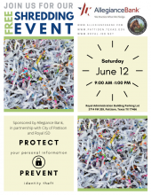 FREE Shredding Event