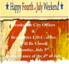 City of Brookshire Administrative Offices & Brookshire E.D.C. Will be closed