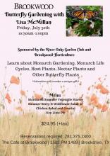 Brookwood Butterfly Gardening