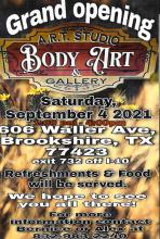 Grand Opening / A.R.T. Studio Body Art & Gallery 