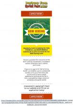 Dewberry Farm NOW HIRING!