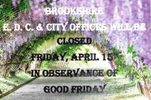 City of Brookshire & Brookshire E.D.C. Will Be Closed
