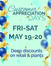Brookwood's Customer Appreciation Days