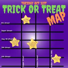 Trick or Treat Map in Brookshire!
