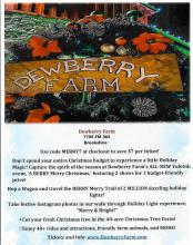 Dewberry Farm Christmas, Save $7 Per Ticket