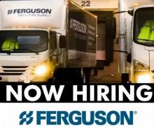Ferguson now Hiring!  Warehouse Associates (Weekend Shift)