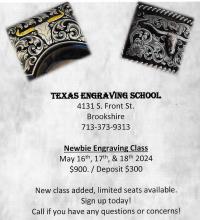 Newbie Engraving Class