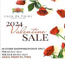 2024 Valentine Sale!