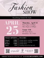 YaYa Club’s 3rd Annual Fashion Show