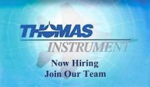 Thomas Instruments Has Several Openings.