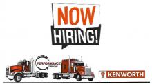 Kenworth Performance Truck Now Hiring