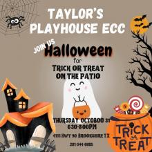 Trick-or-Treat n the PATIO